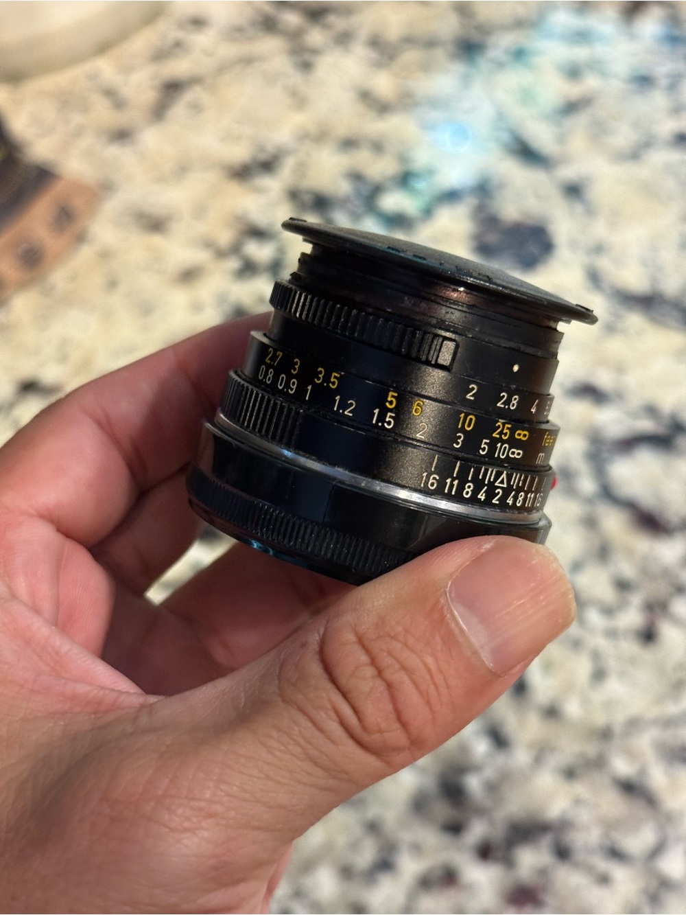 Leica CL 40mm 2 summicron leitz Manual Camera Lens - Black Compact Prime Lens